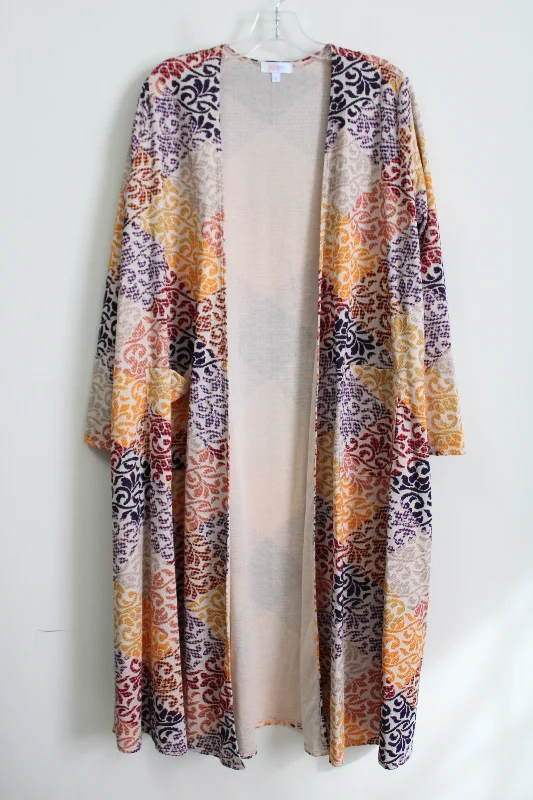 NEW LuLaRoe Sarah Patterned Long Cardigan | L Wool Cardigan Cotton Cardigan Cashmere Cardigan NEW LuLaRoe Sarah Patterned Long Cardigan | L Wool Cardigan Cotton Cardigan Cashmere Cardigan