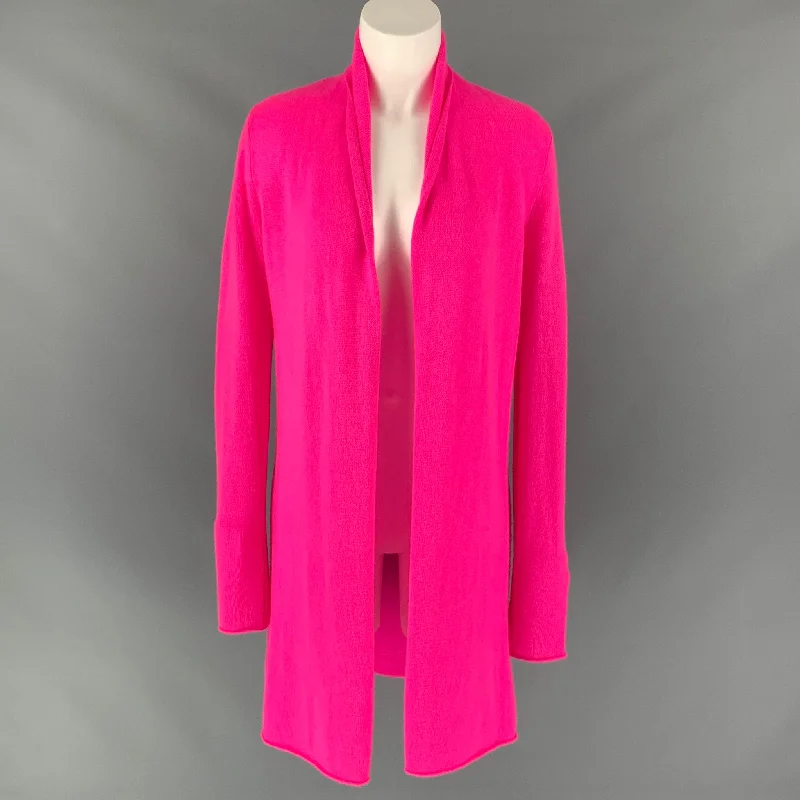 WHITE+WARREN Size S Pink Cashmere Knitted Cardigan Wool Cardigan Cotton Cardigan Cashmere Cardigan WHITE+WARREN Size S Pink Cashmere Knitted Cardigan Wool Cardigan Cotton Cardigan Cashmere Cardigan