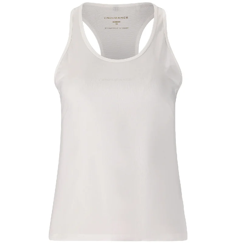 Endurance Nan Tank Top - Womens - White summer tank top
