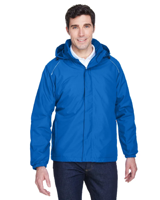 Men's Core 365 Brisk Insulated Jacket Notch Collar Jacket Peter Pan Collar Jacket Cowl Neck Jacket