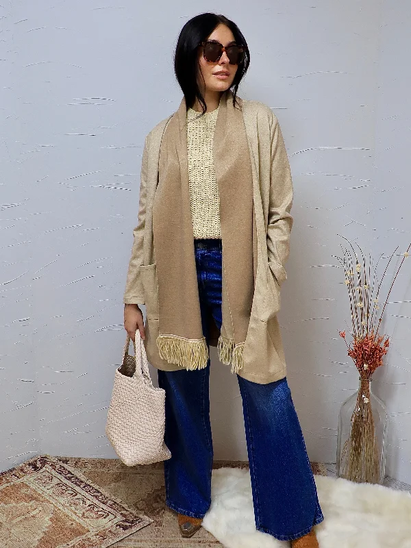 Campbell Scarf Jacket Chenille Jacket Brocade Jacket Lace Jacket