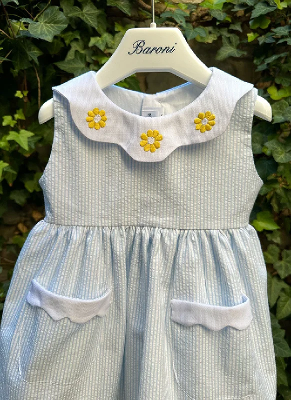 Daisies Scalloped Dress