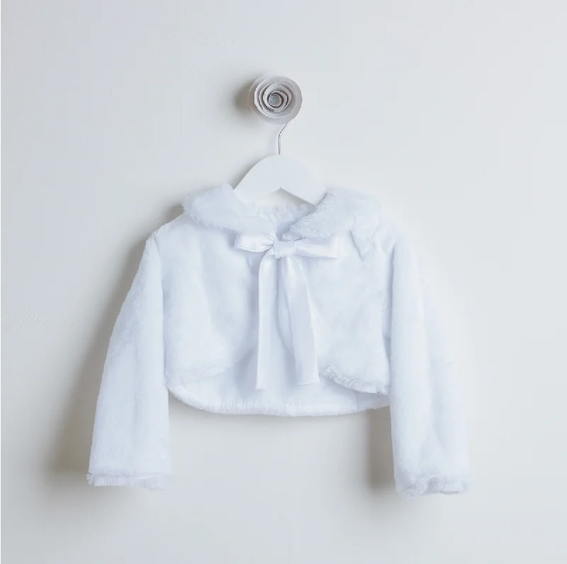 White Faux Fur Jacket Print Jacket Jacquard Jacket Patchwork Jacket
