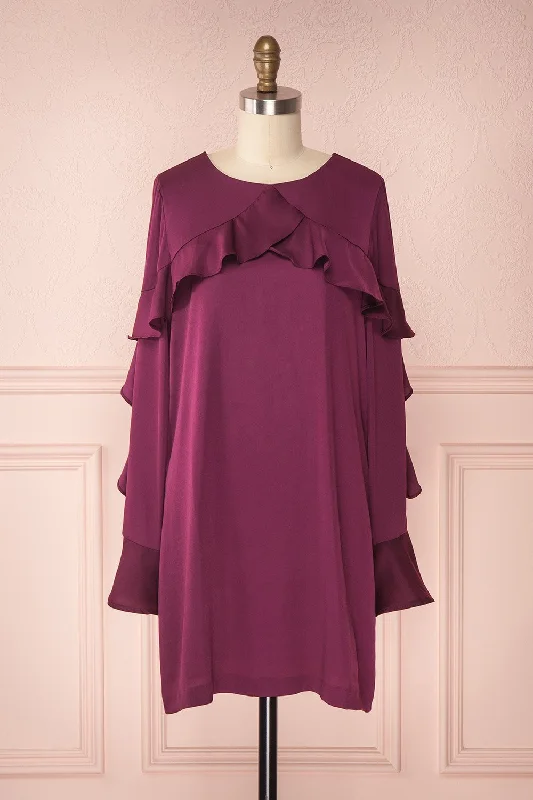 Derdre | Plum Tunic Dress
