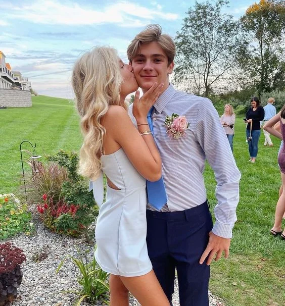 Sexy Homecoming Dress With Bowknot,Summer Outfit Dress Y1853