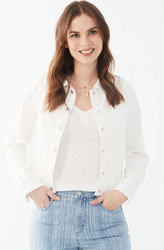FDJ - CROP JACKET Tailored Jacket Straight Jacket A-Line Jacket
