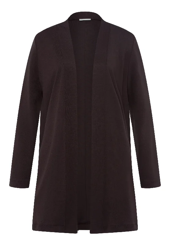 Pure Comfort Cardigan | Black Coffee 78603-1772 Jersey Fabric Tulle Fabric Batik Fabric Pure Comfort Cardigan | Black Coffee 78603-1772 Jersey Fabric Tulle Fabric Batik Fabric