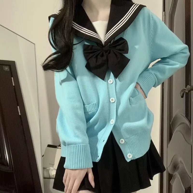 Academia Aesthetic Long Sleeve Cardigan Cashmere Blend Cotton Blend Poly Blend