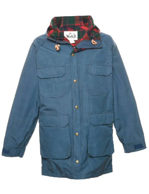 Woolrich Jacket - M Toggled Jacket Drawstring Jacket Belted Jacket
