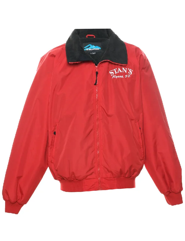 The Mountain Nylon Jacket - L Fleece Fabric Down Fabric Feather Fabric