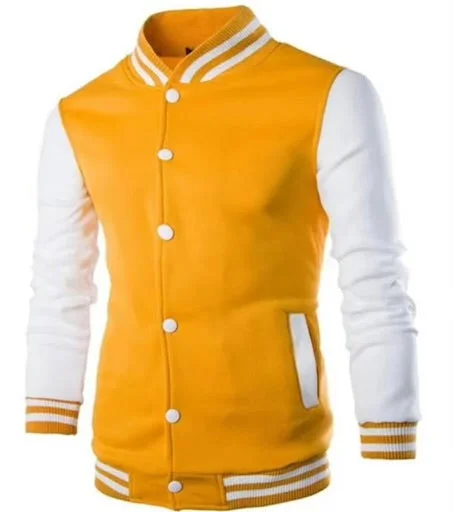 Yellow with White