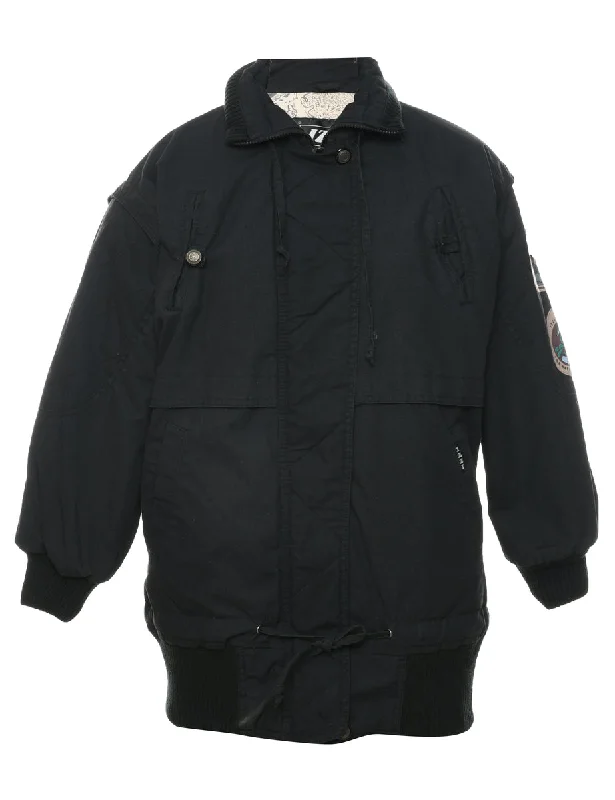 Zip Front Ski Jacket - S Plaid Jacket Tartan Jacket Houndstooth Jacket