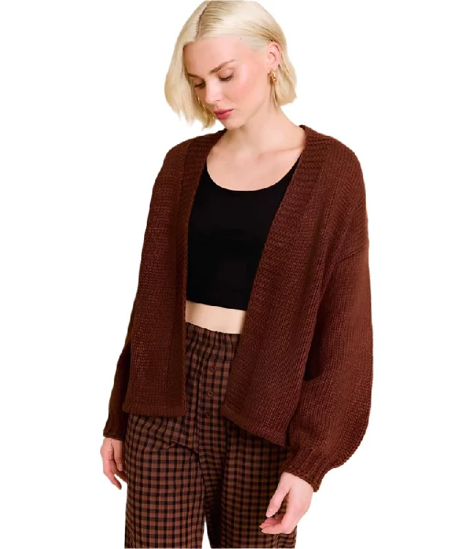 Asher Cardigan Spandex Blend Rayon Blend Denim Blend