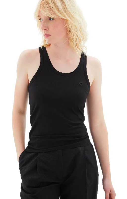 Lightweight Logo Tank Top (Black) bold tank top