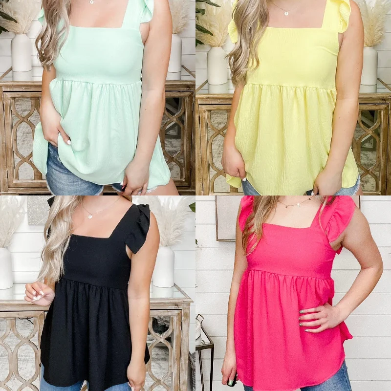 A Meet Cute Avery Mae Tank Top- 4 colors! sleep tank top