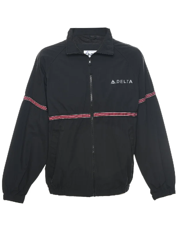 Zip Front Jacket - L Wool Jacket Cashmere Jacket Tweed Jacket