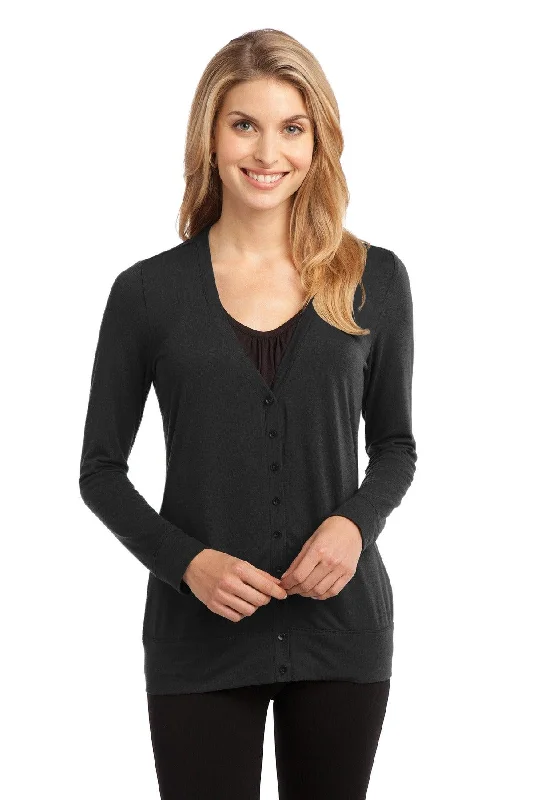 Port Authority Ladies Concept Cardigan. L545 Satin Fabric Silk Fabric Chiffon Fabric Port Authority Ladies Concept Cardigan. L545 Satin Fabric Silk Fabric Chiffon Fabric