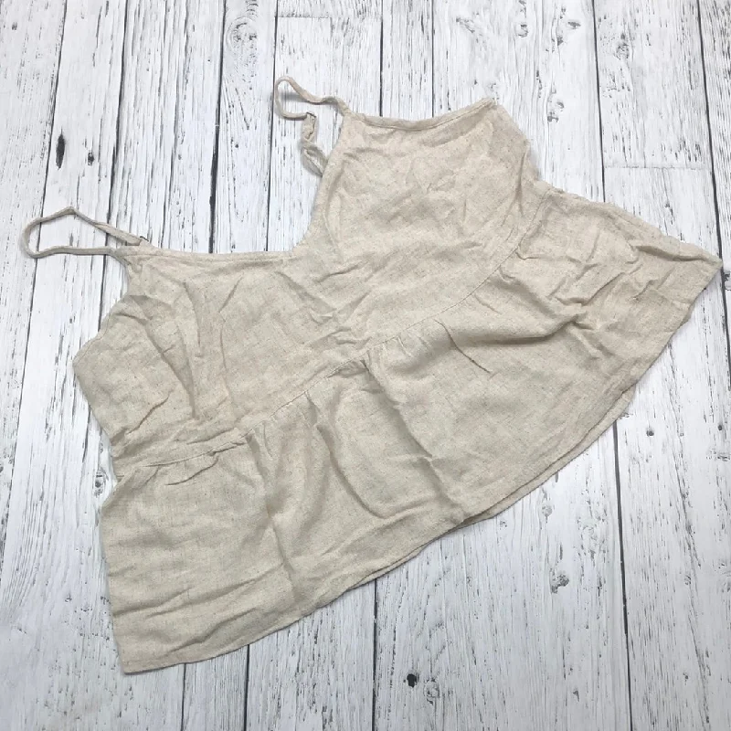 Abercrombie&Fitch beige tank top - Hers L cute tank top