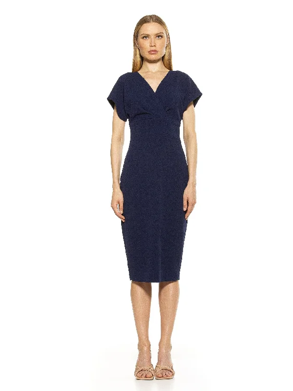 Naomi V Neck Dress