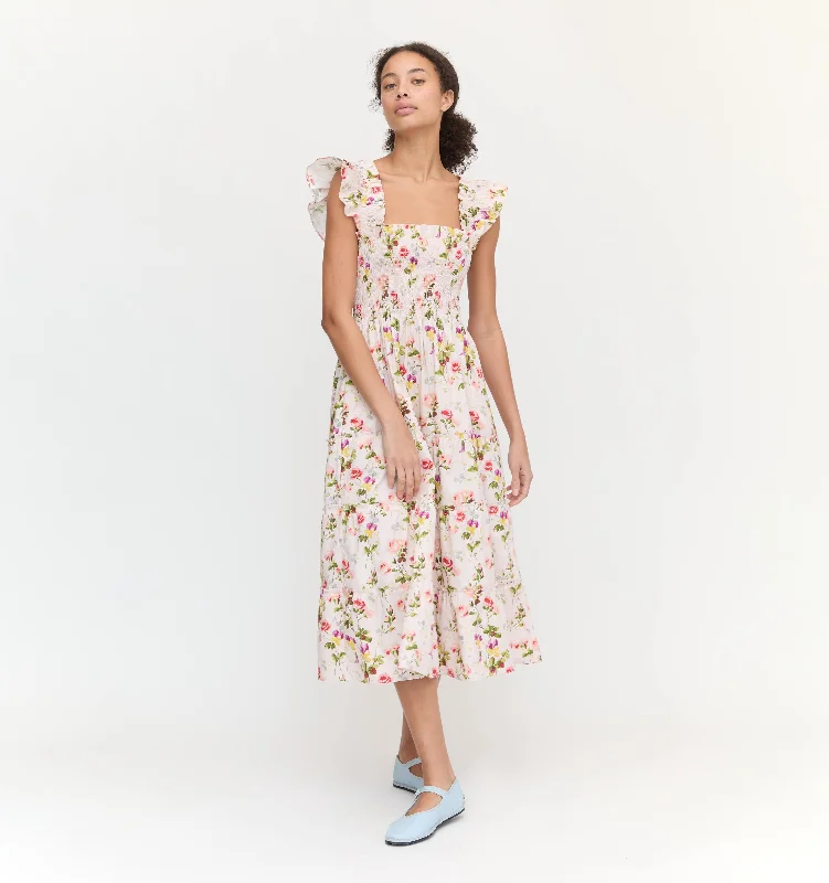 The Ellie Nap Dress - Pink Bluebonnet