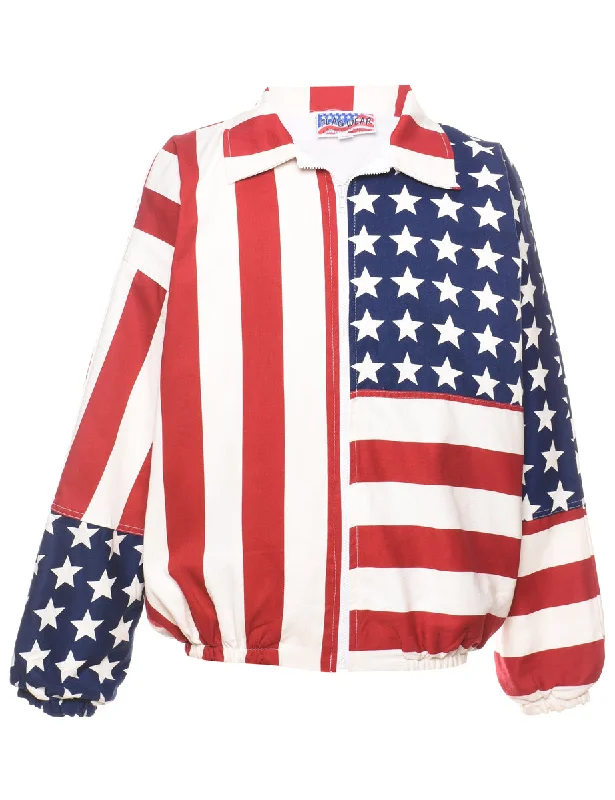 Zip Front Jacket - XL Anorak Shell Jacket Lightweight Jacket