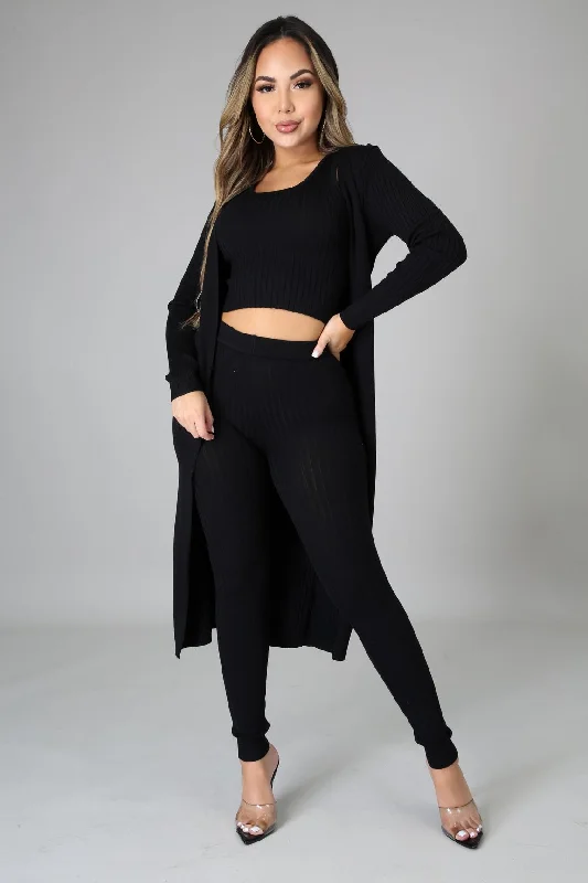 Black (S/L/XL) 3PC