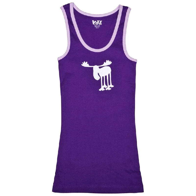 Juniors Moose Tank Top rhinestone tank top