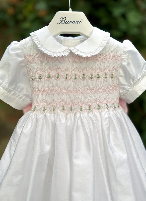 Handmade Smock Roses Dress