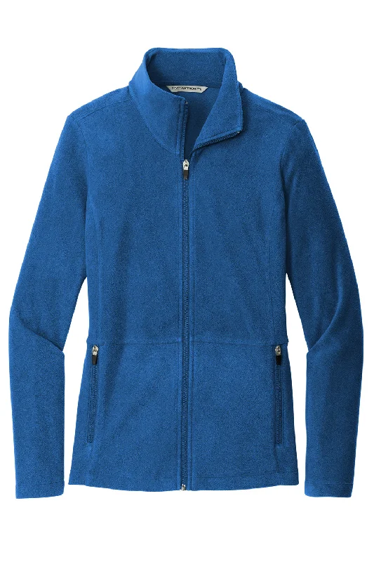 Port Authority Womens Accord Pill Resistant Microfleece Full Zip Jacket - Royal Blue