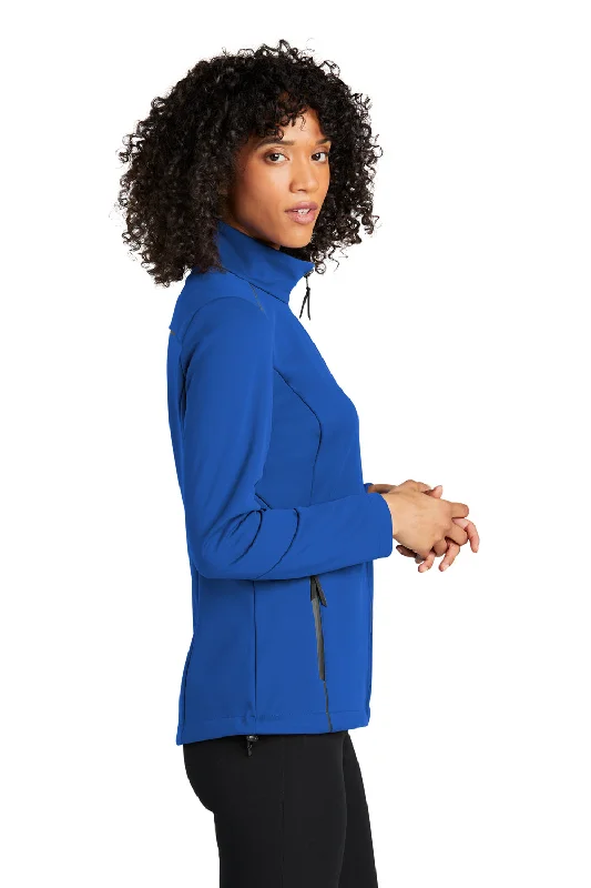 Port Authority Womens Collective Tech Waterproof Full Zip Soft Shell Jacket - True Royal Blue