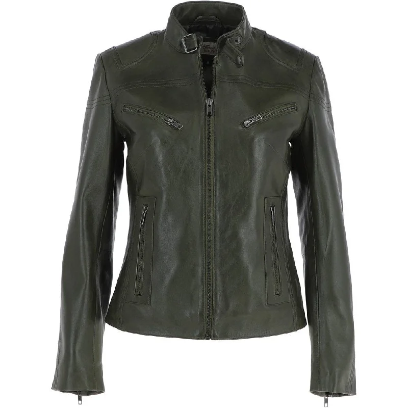 Green / Real Leather / XS