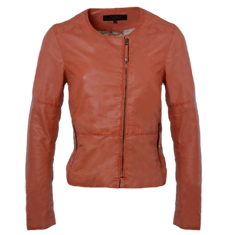 Women's Casual Real Leather Jacket