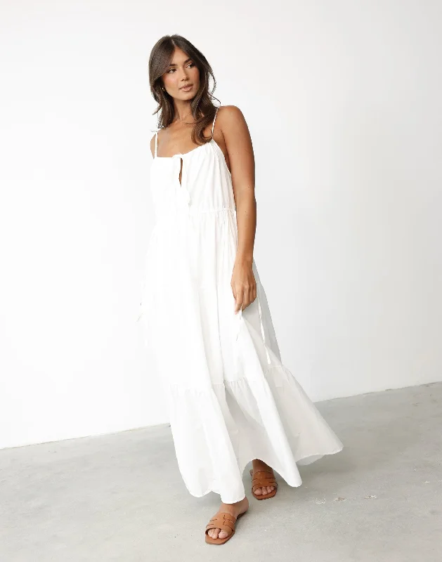 Vanille Maxi Dress (White)