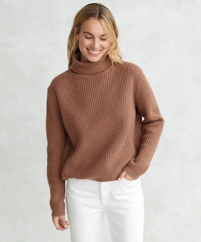 Cropped Turtleneck