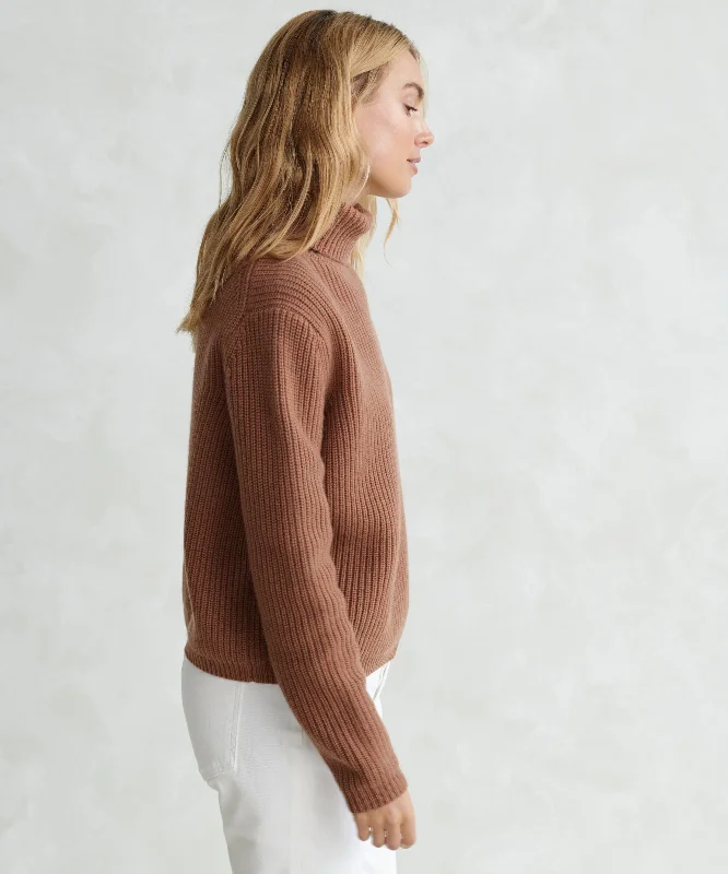 Cropped Turtleneck