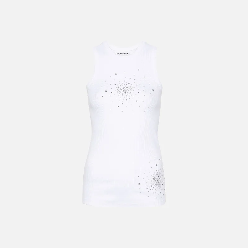 Des Phemmes Tank Top - White