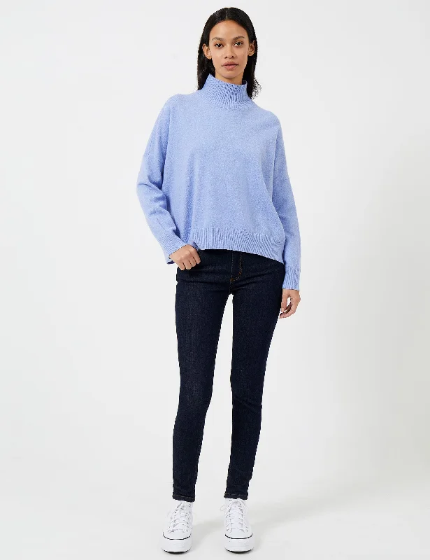 Jeanie Vhari Roll Neck Jumper