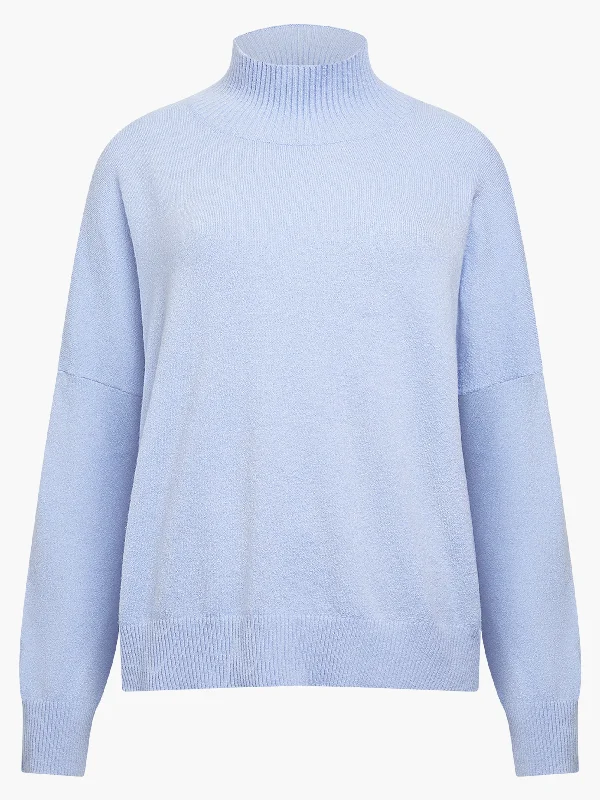 Jeanie Vhari Roll Neck Jumper