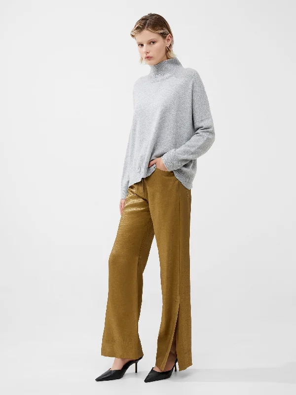 Jeanie Vhari Roll Neck Jumper