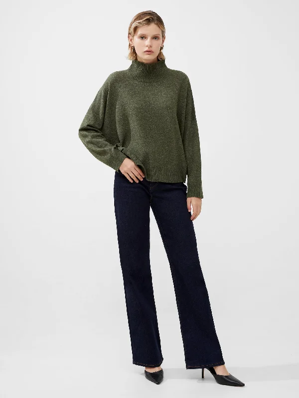 Jeanie Vhari Roll Neck Jumper