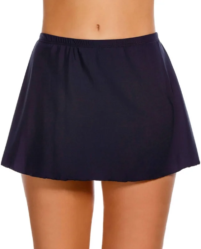 Swim Skirt In Blue