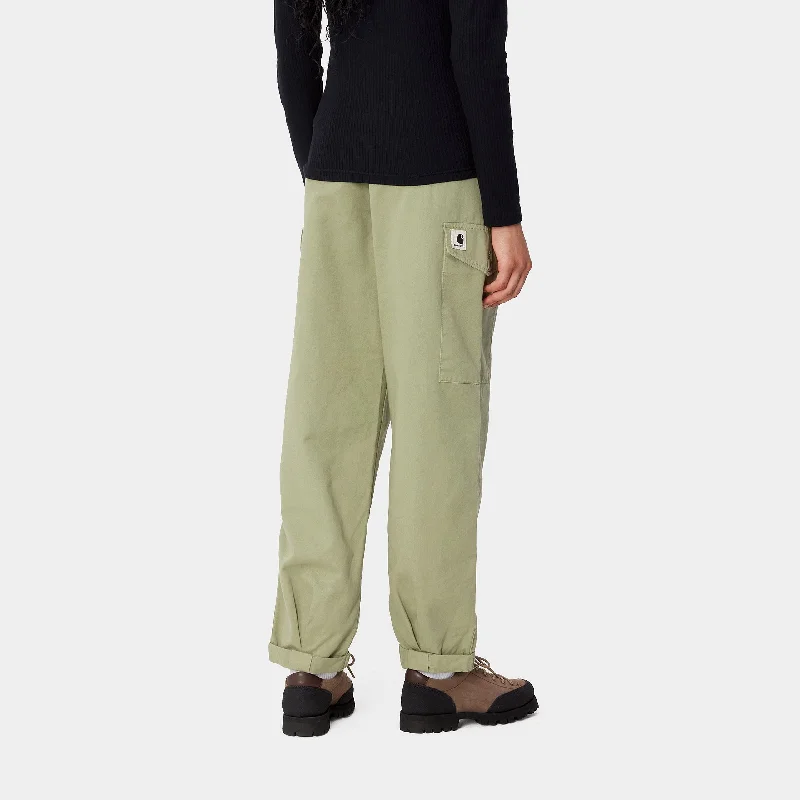 Carhartt W' Collins Pant Misty Green Garment Dyed