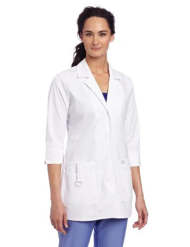 Dickies 82402 Scrubs Women's Junior Fit 3/4 Sleeve Lab Coat