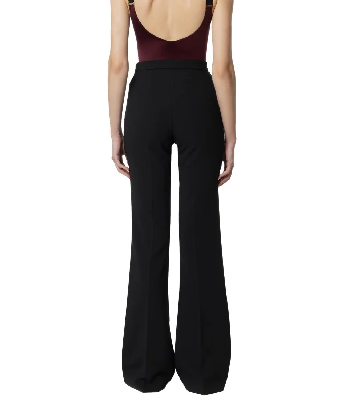 Elisabetta Franchi pantalone nero donna