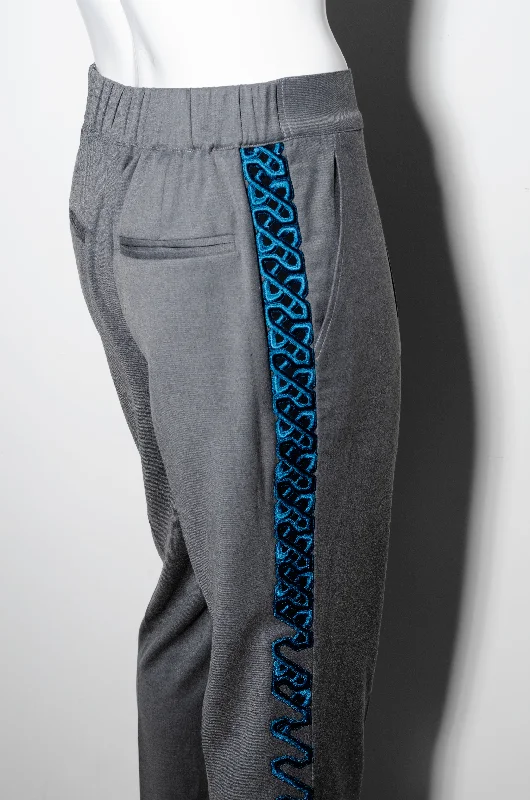 Geometric Motif Trousers