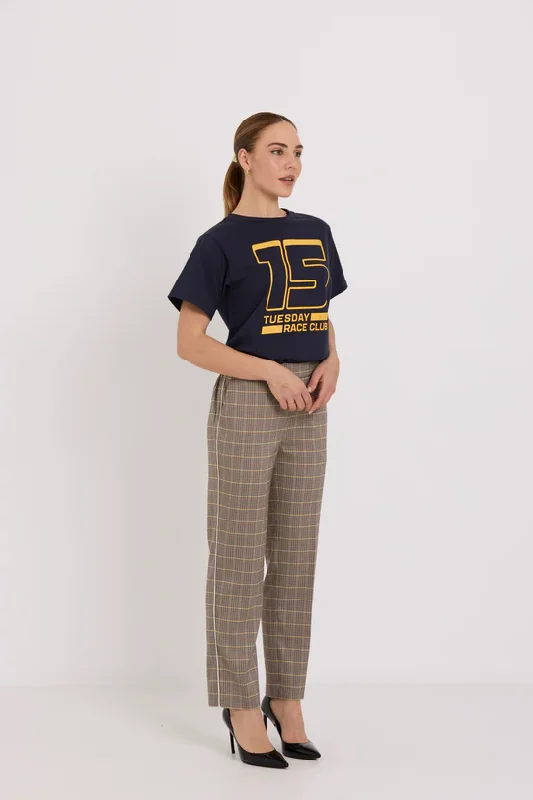 Samantha Pants - Daytona Check