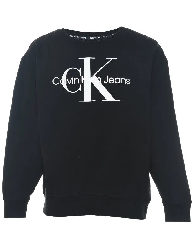 Calvin Klein Printed Sweatshirt - S