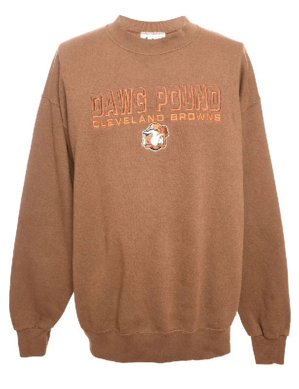 Lee Cleveland Brown  Sports Sweatshirt - M