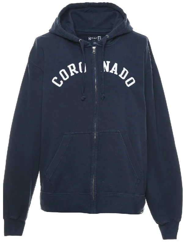 Navy Coronado Hoodie - L