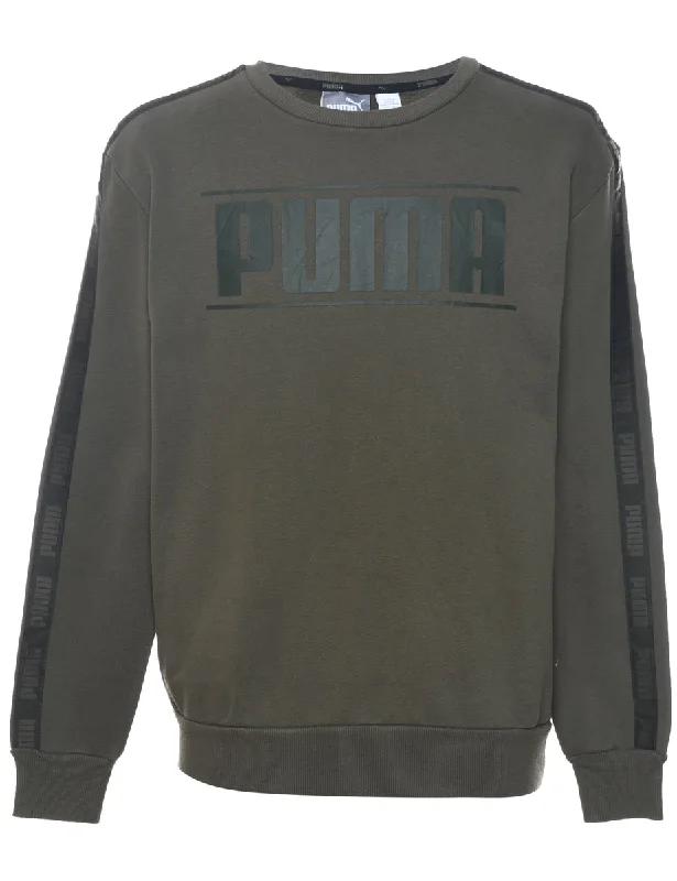 Puma Printed Sweatshirt - M